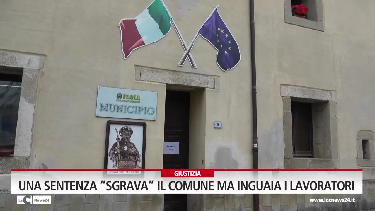 Una sentenza “sgrava” il Comune ma inguaia i lavoratori