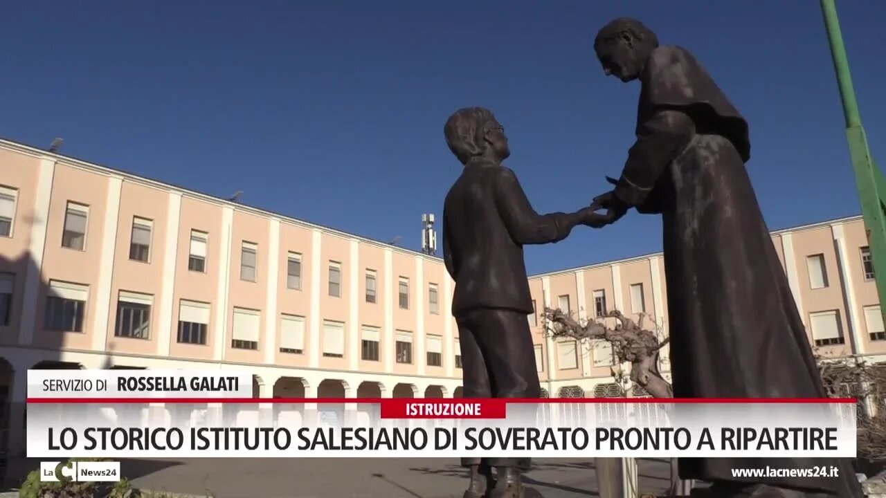 Lo storico istituto salesiano di Soverato pronto a ripartire