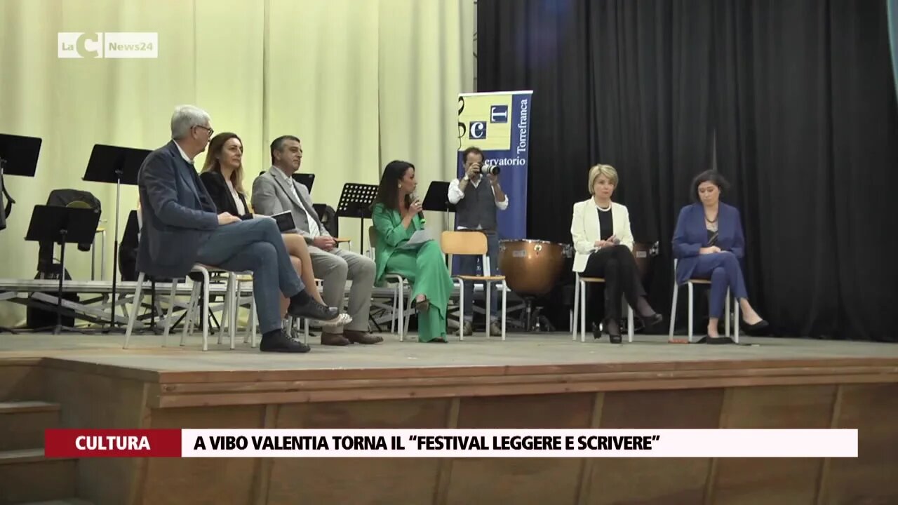 A Vibo Valentia torna il “Festival Leggere e Scrivere”