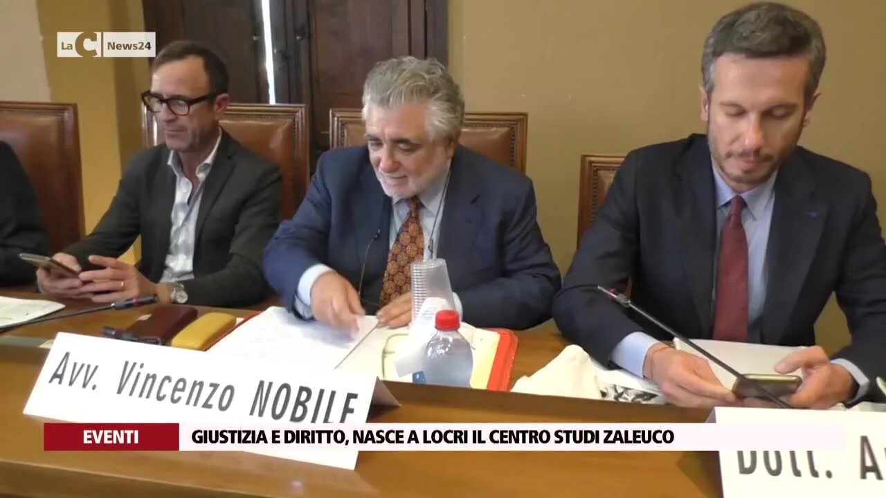 Giustizia e diritto, nasce a Locri il centro studi Zaleuco