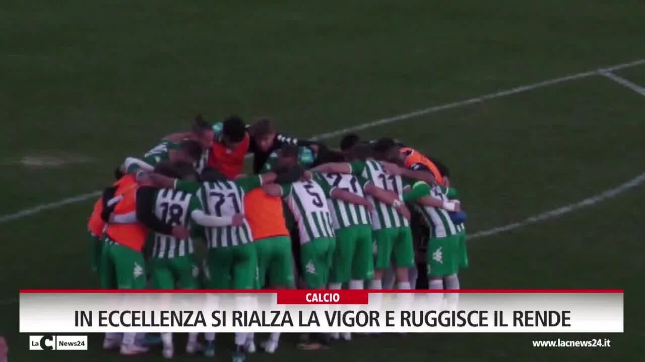 In Eccellenza si rialza la Vigor e ruggisce il Rende