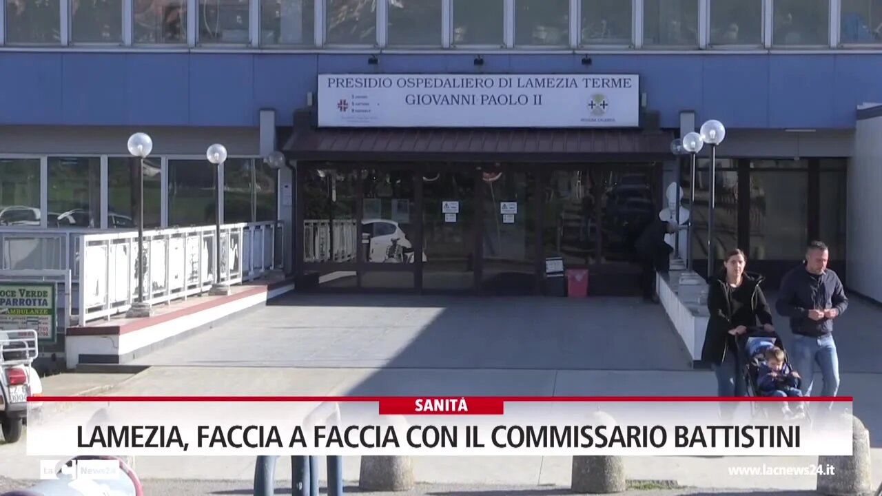 Ospedale di Lamezia, il commissario Battistini rassicura i cittadini: «Nessun declassamento, qui investimenti milionari»