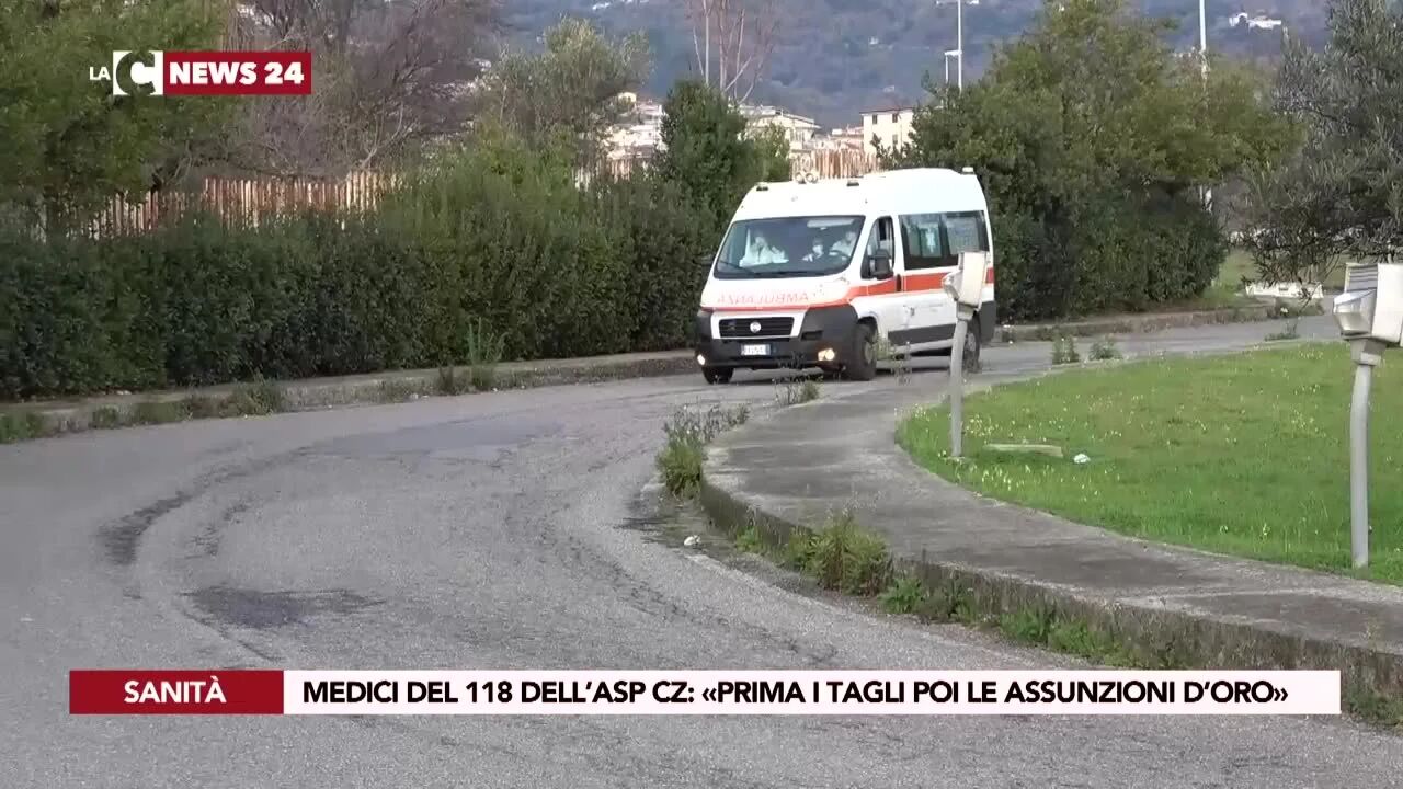 Medici del 118 dell’Asp Cz: «Prima i tagli poi le assunzioni d’oro»