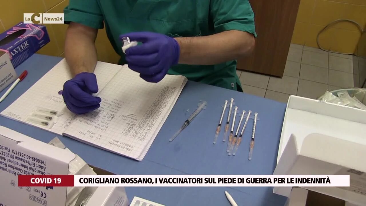 Vaccinatori sul piede di guerra per le indennità nel Cosentino