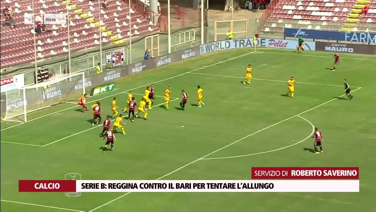 Serie B: Reggina contro il Bari per tentare l’allungo