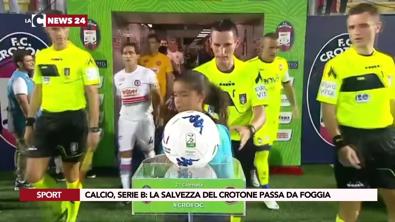 Calcio, Serie b: la salvezza del Crotone passa da Foggia