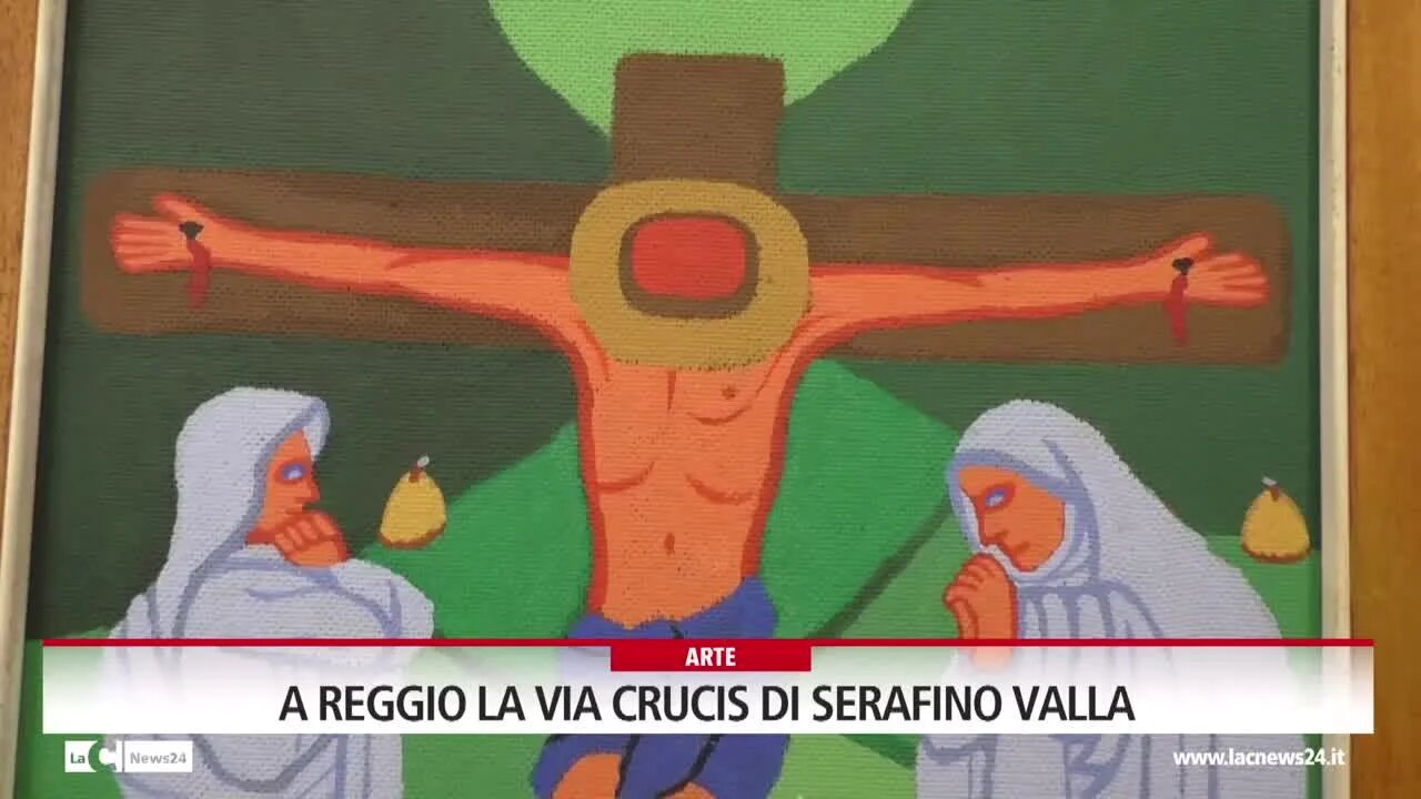 A palazzo Crupi “La via Crucis” del maestro emiliano Serafino Valla: un viaggio intimo intriso di dolore e speranza