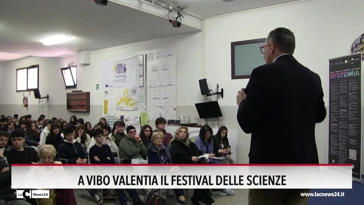 Innovazione scientifica e creatività: gli studenti dell'Istituto Gagliardi-De Filippis-Prestia brillano al Festival delle scienze a Vibo