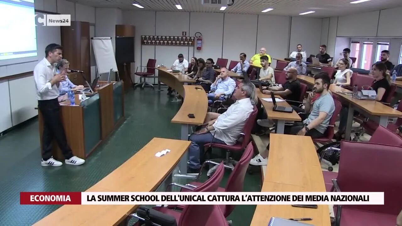 La Summer School dell'Unical cattura l’attenzione dei media nazionali