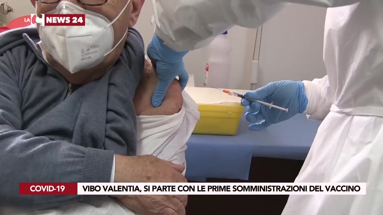 Vibo Valentia, si parte con le prime somministrazioni del vaccino