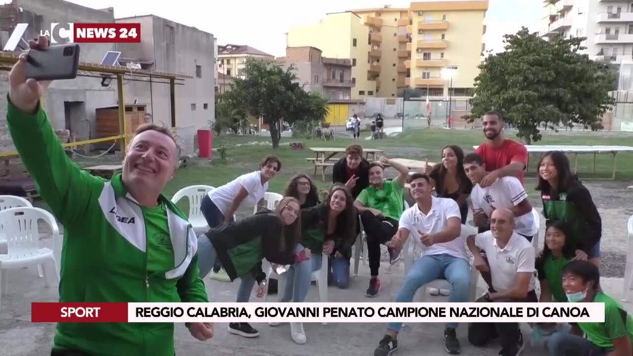 Reggio Calabria, Giovanni Penato campione nazionale di canoa