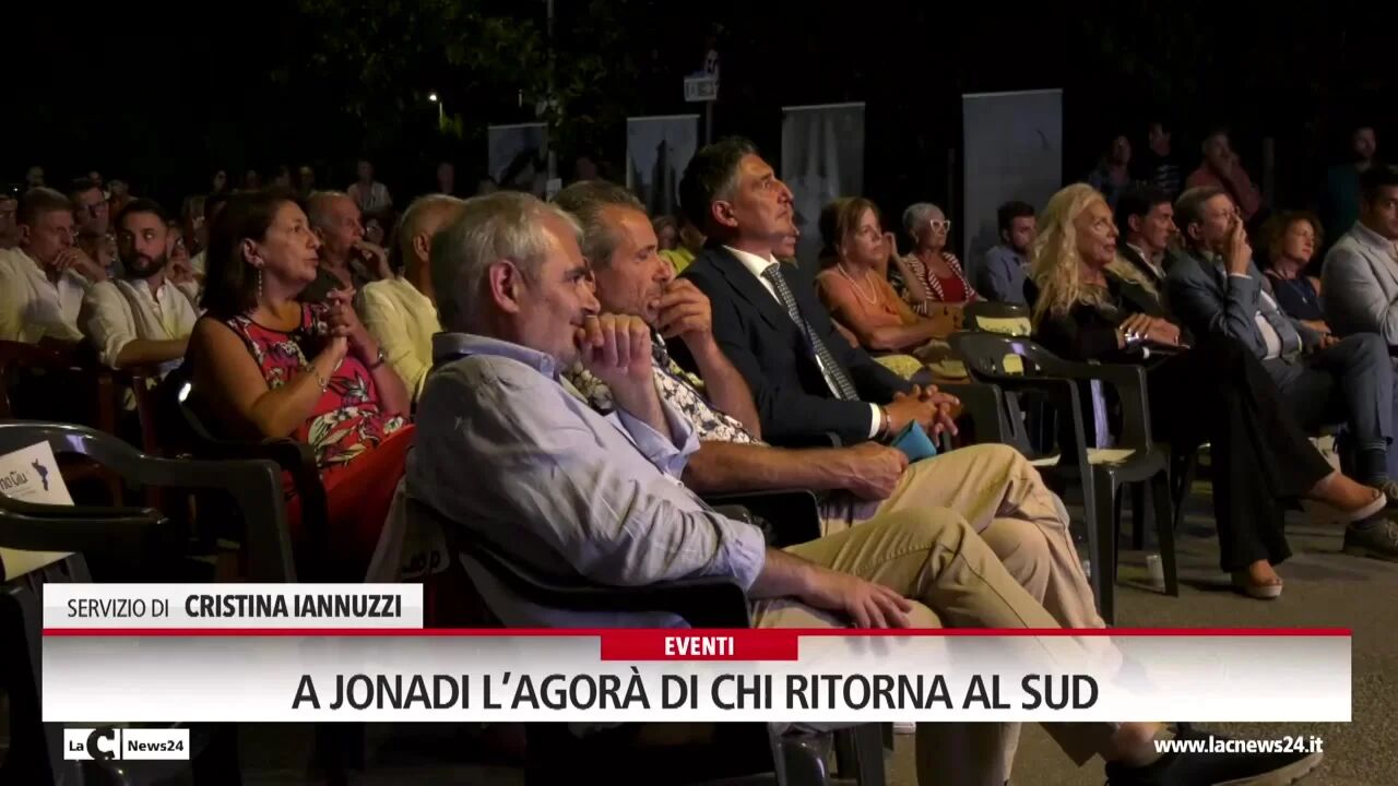 A Jonadi l’agorà di chi ritorna al Sud