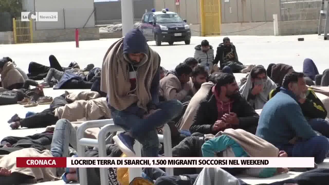 Locride terra di sbarchi, 1.500 migranti soccorsi nel weekend