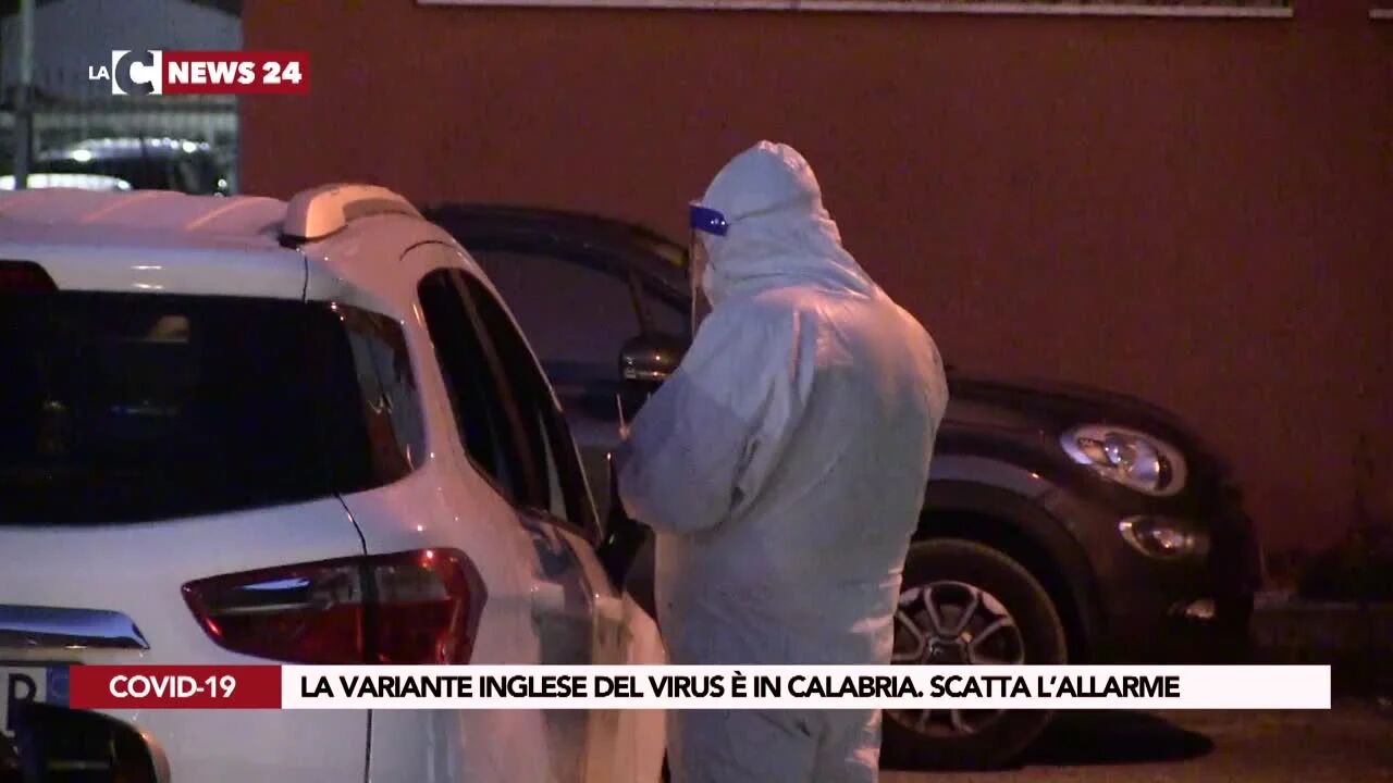 La variante inglese del virus è in Calabria. Scatta l’allarme