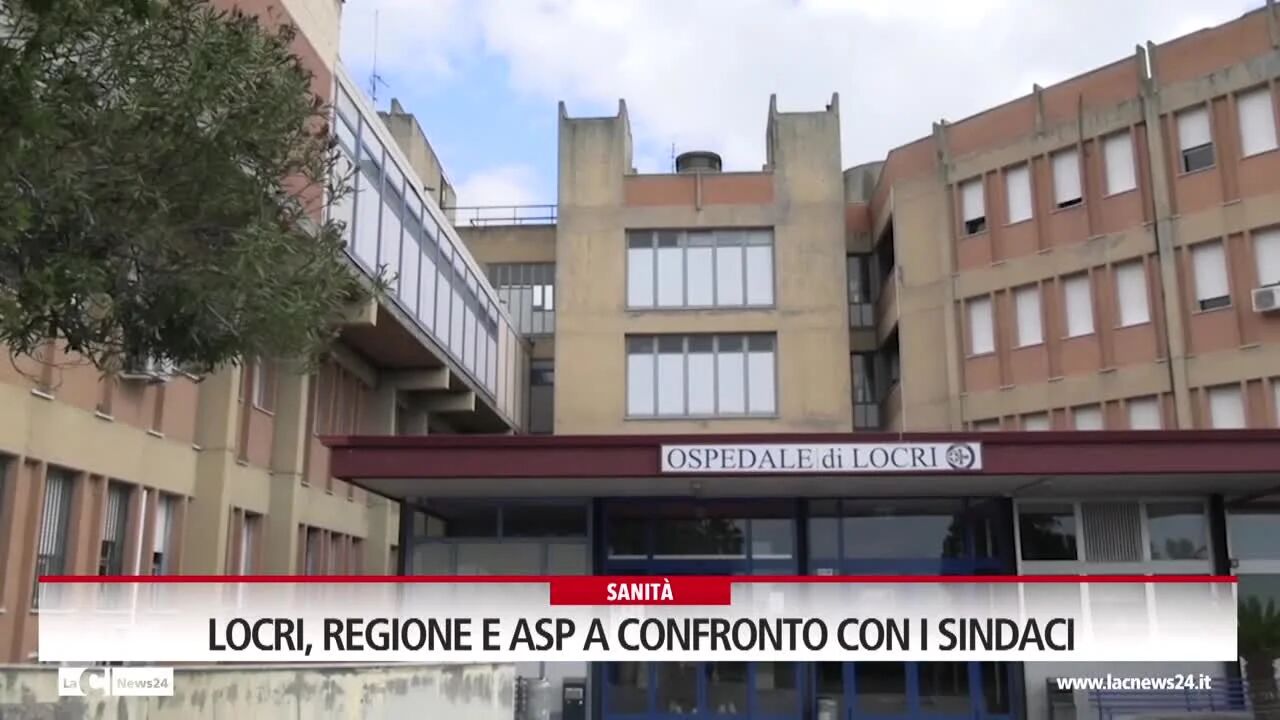 Locri, regione e Asp a confronto con i sindaci
