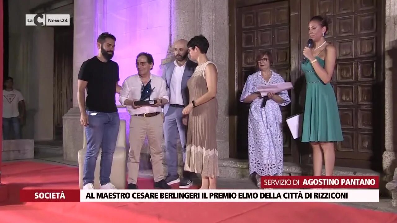 Al maestro Cesare Berlingeri il premio Elmo della città di Rizziconi