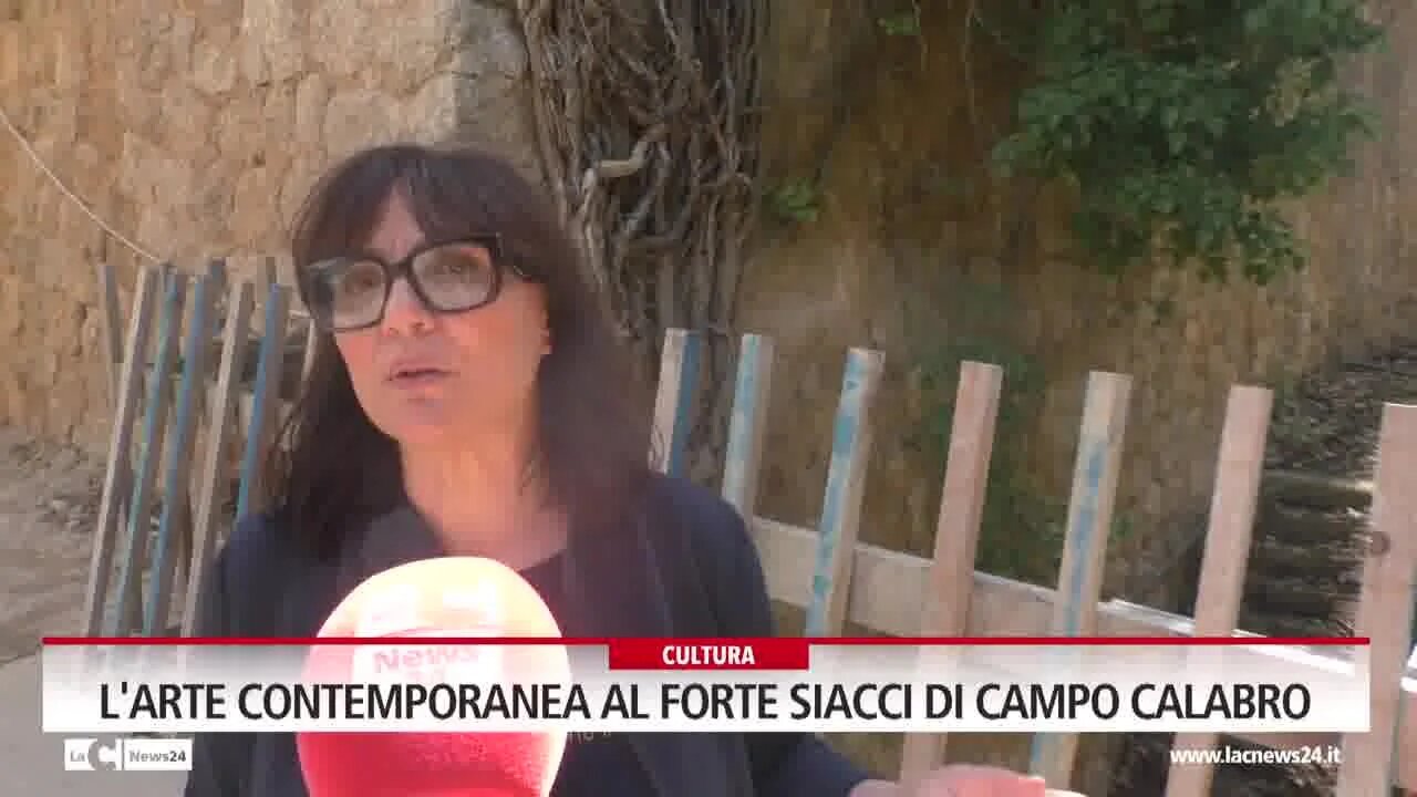 L'arte contemporanea al forte siacci di Campo Calabro