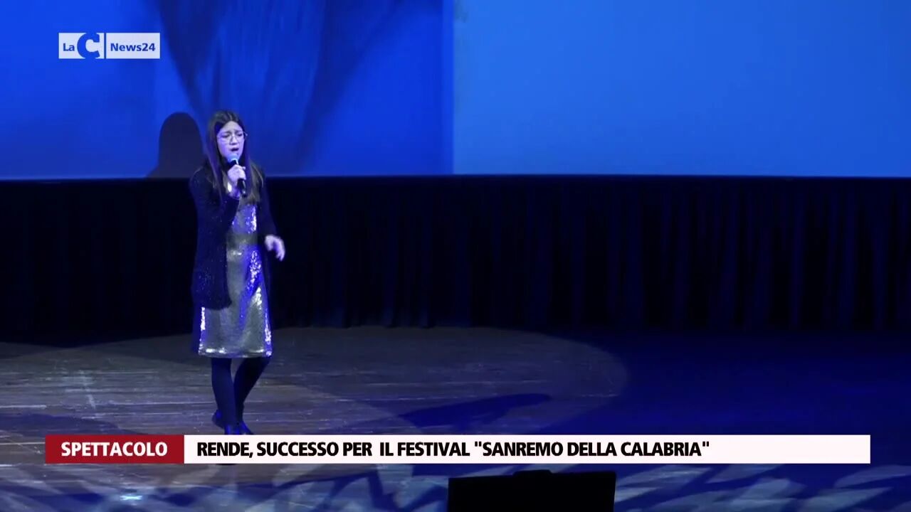 Rende, successo per  il festival "Sanremo della Calabria"