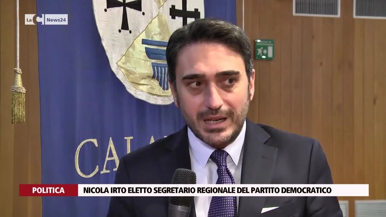 Nicola Irto eletto segretario regionale del Partito Democratico