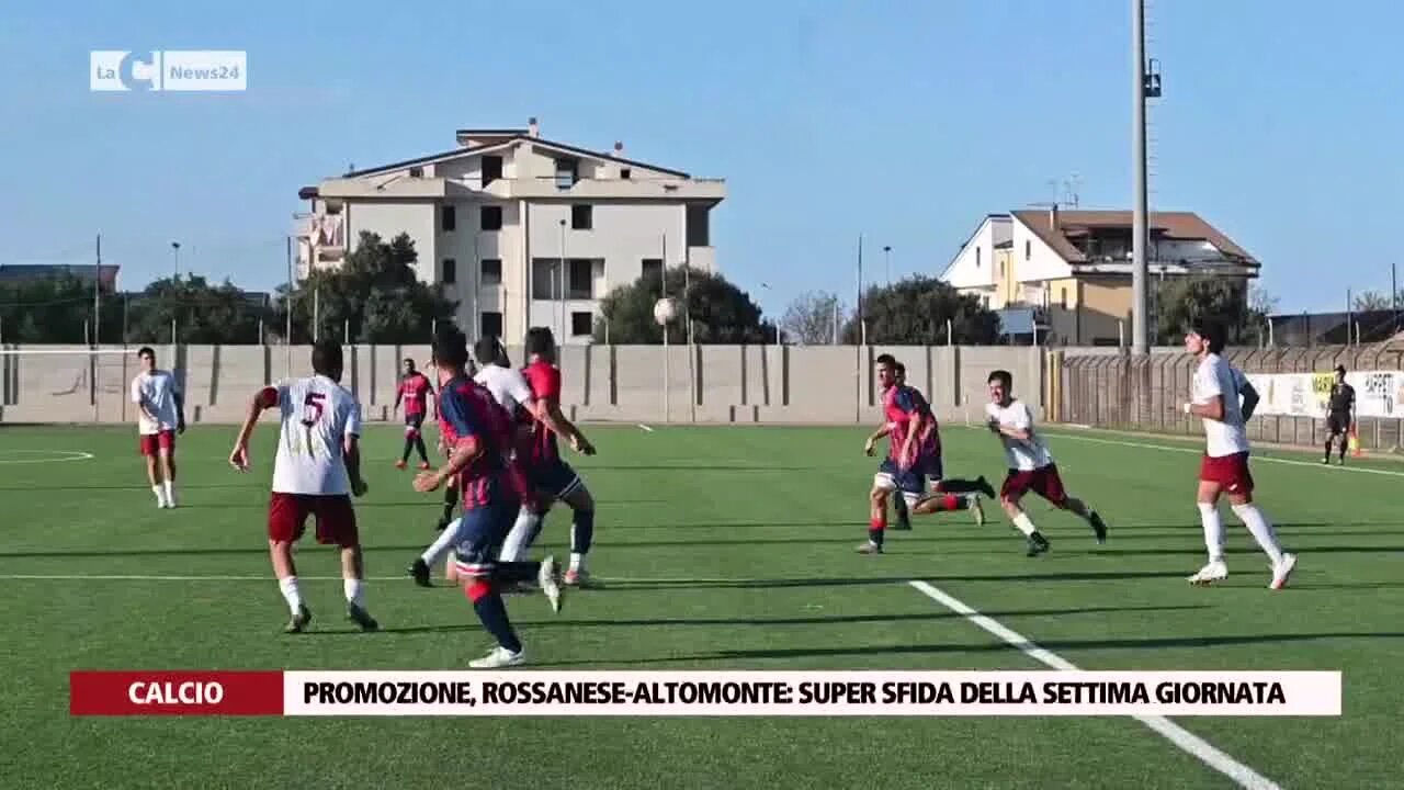 Promozione, Rossanese-Altomonte: super sfida della settima giornata