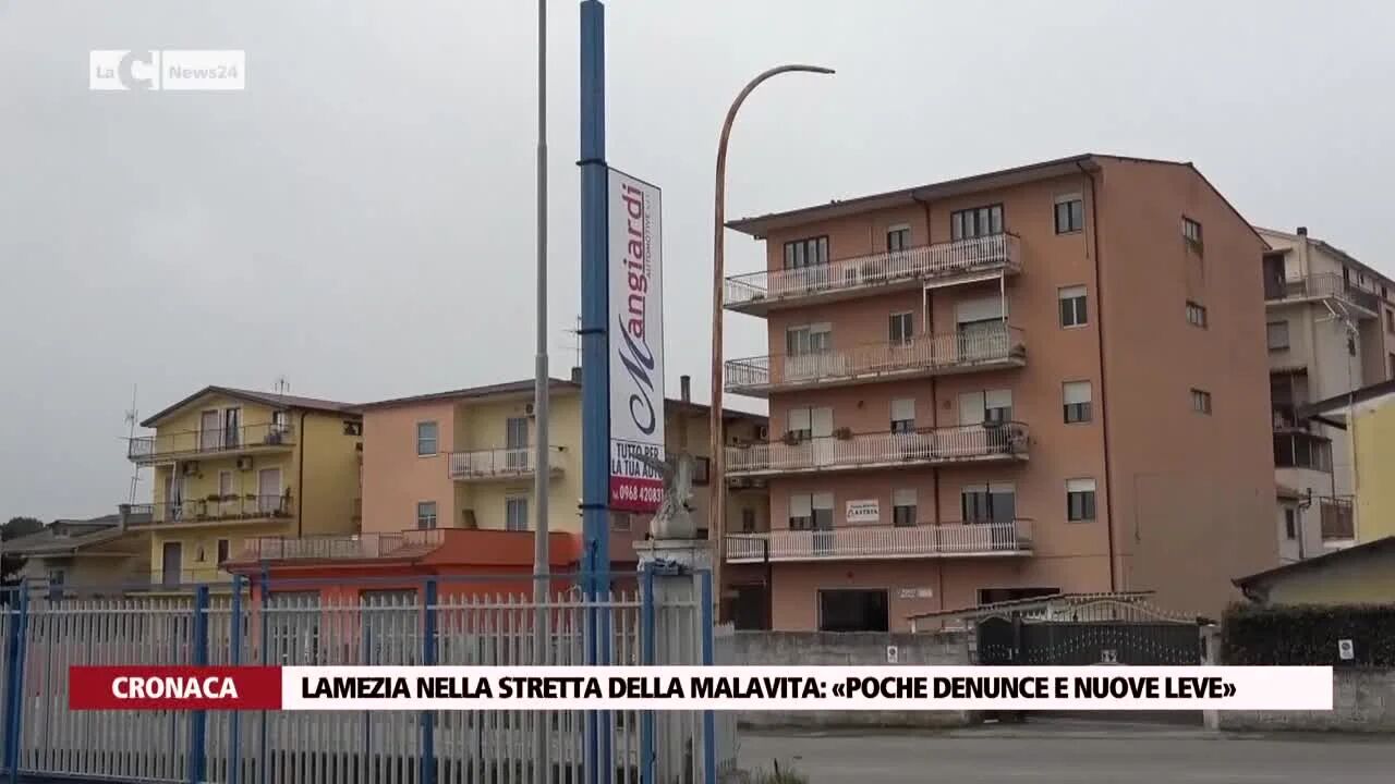 Lamezia nella stretta della malavita: «Poche denunce e nuove leve»