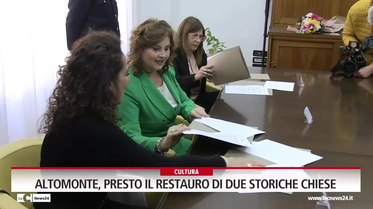 Altomonte, presto il restauro di due storiche chiese