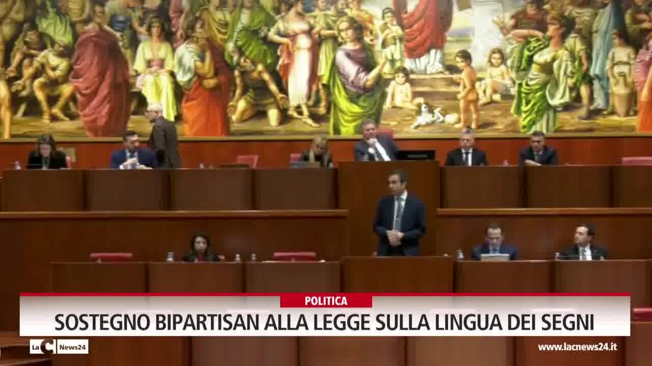 Sostegno Bipartisan alla legge sulla lingua dei segni