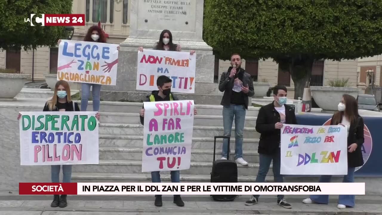 In piazza per il Ddl Zan e per le vittime di omotransfobia