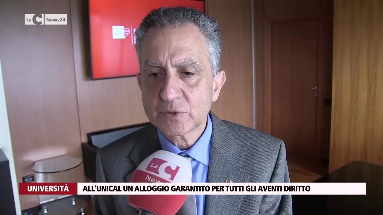 All’Unical un alloggio garantito per tutti gli aventi diritto