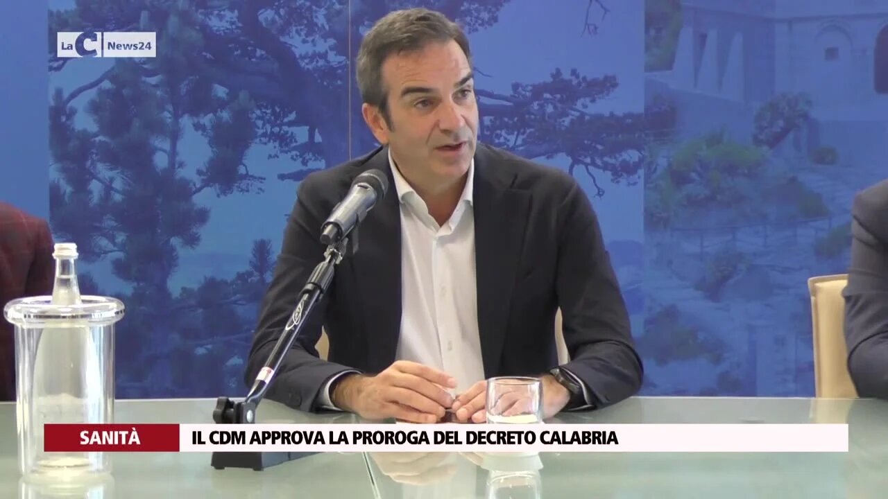 Il Cdm approva la proroga del decreto Calabria