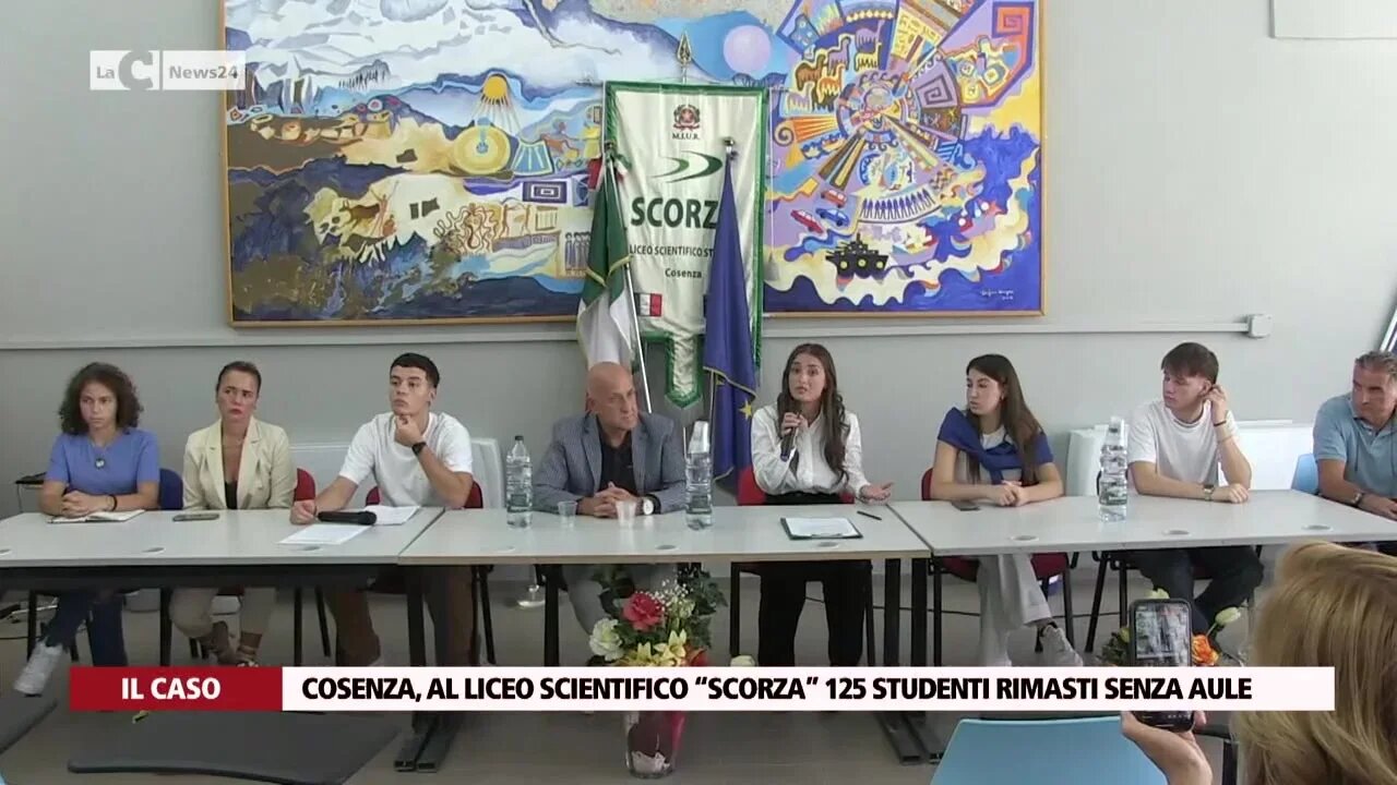 Cosenza, al liceo scientifico “Scorza” 125 studenti rimasti senza aule