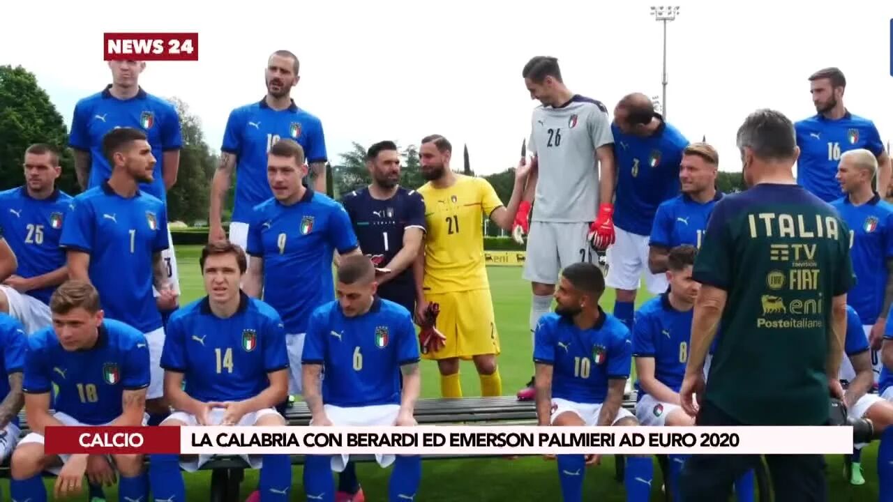 La Calabria con Berardi ed Emerson Palmieri ad Euro 2020