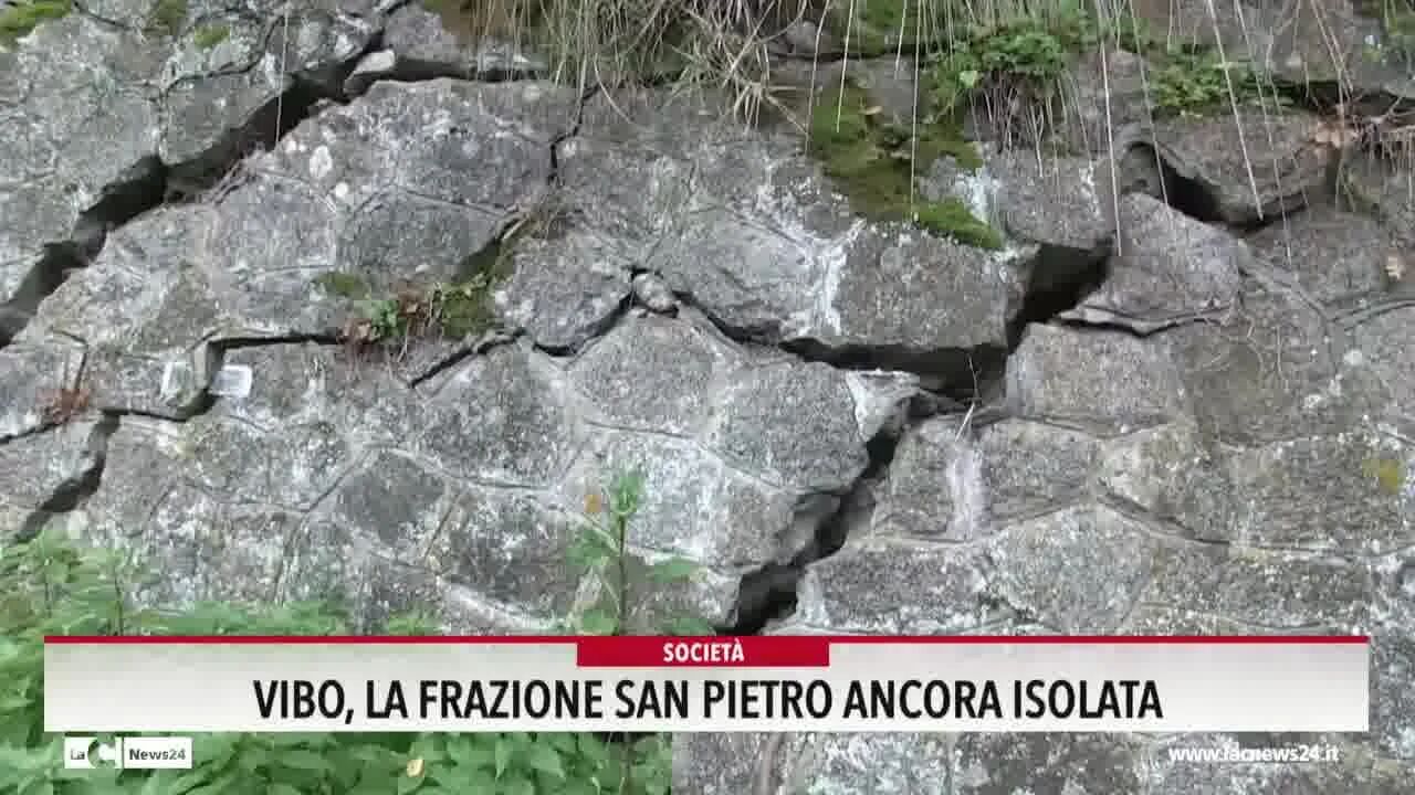 Vibo, la frazione San Pietro ancora isolata dopo 4 anni