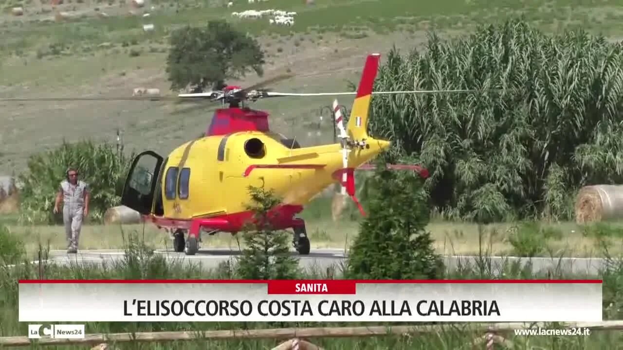 Elisoccorso usato anche al posto delle ambulanze e un’ora di volo può costare alla Calabria 1.200 euro