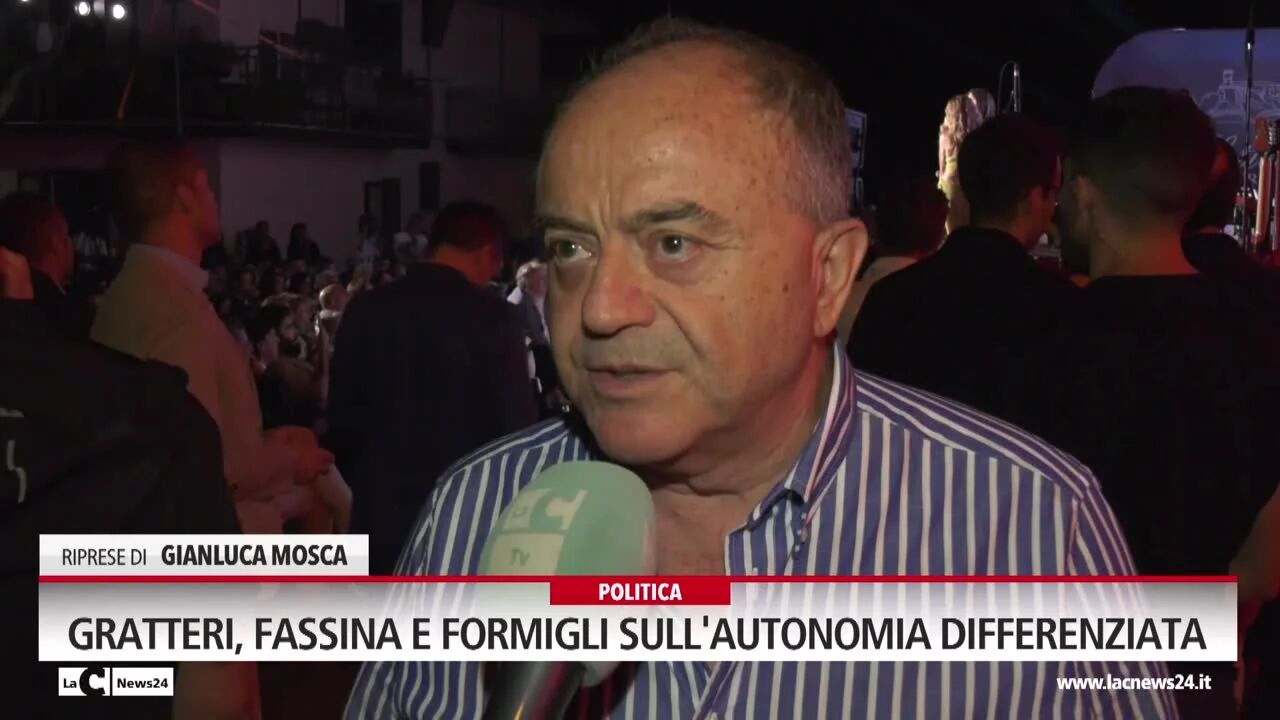 Gratteri, Fassina e Formigli sull'Autonomia Differenziata