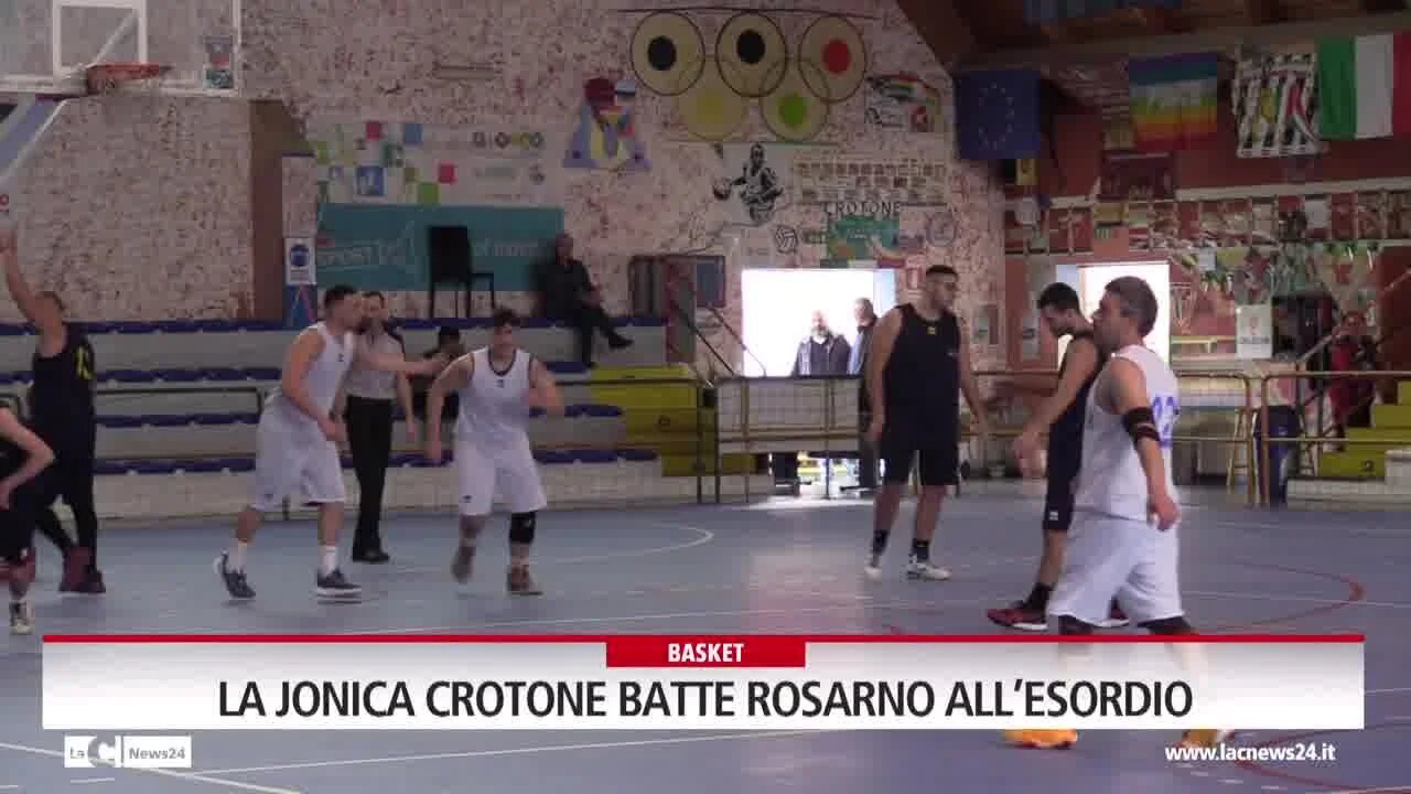 La Jonica Crotone batte Rosarno all’esordio