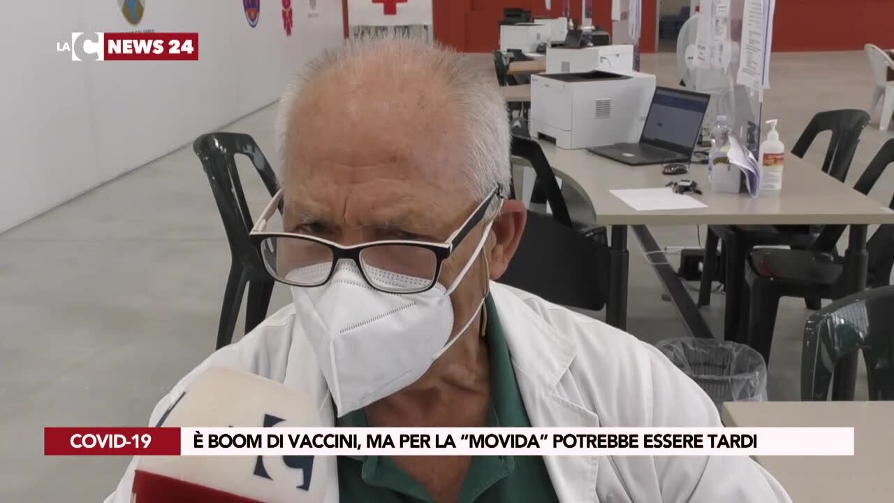 È boom di vaccini, ma per la “movida” potrebbe essere tardi