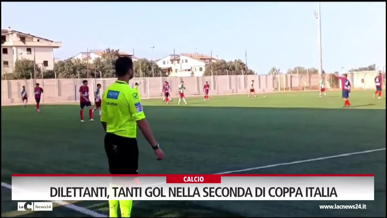Dilettanti, tanti gol nella seconda di Coppa Italia