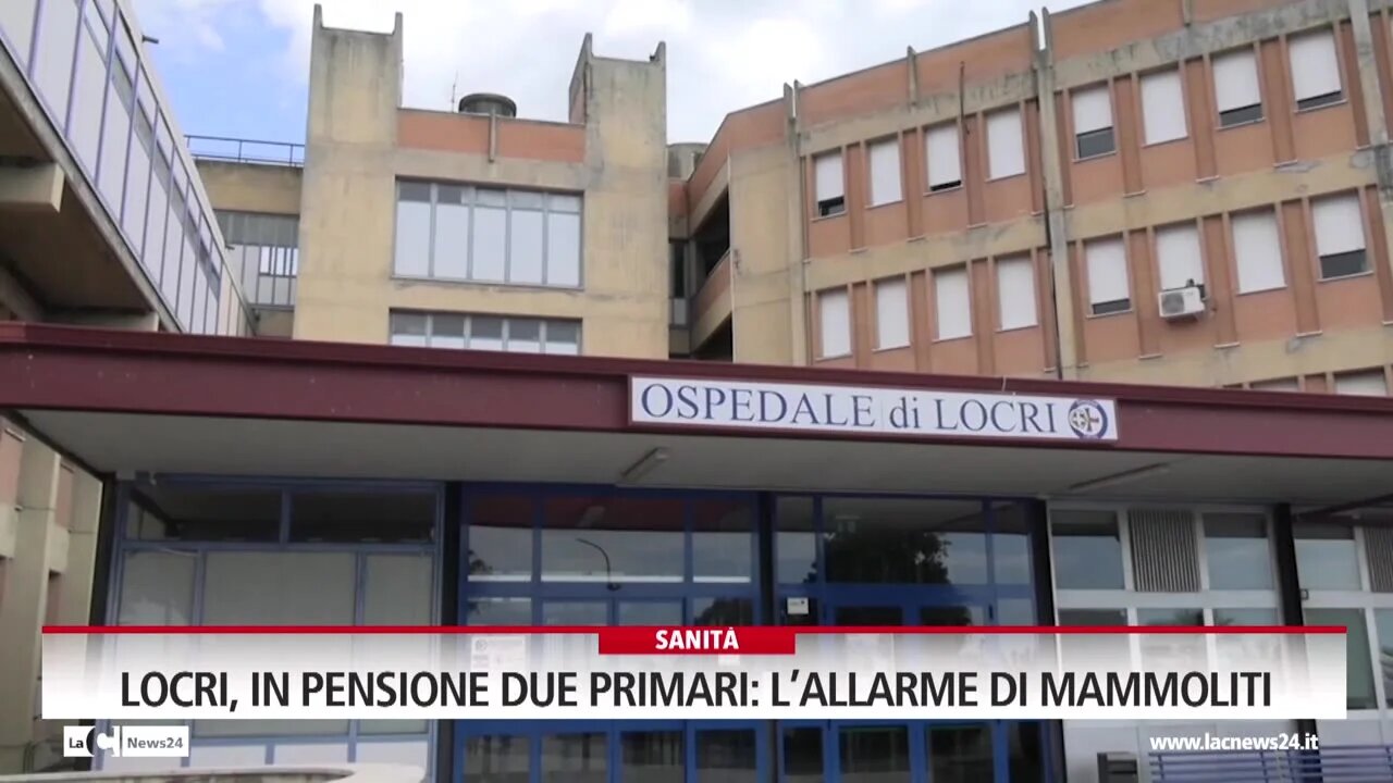 Locri, in pensione due primari: l’allarme di Mammoliti