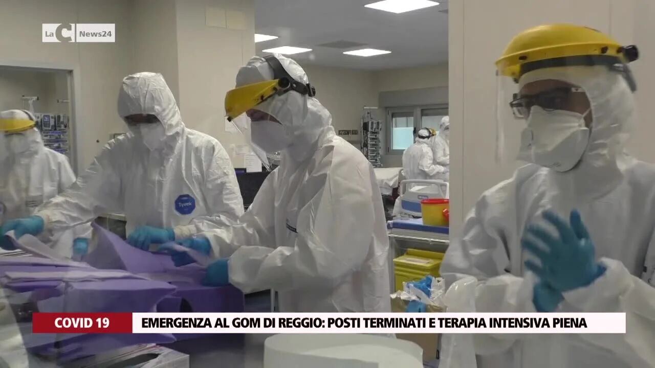 Emergenza al Gom di Reggio: posti terminati e terapia intensiva piena