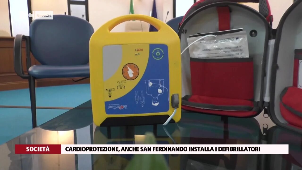 San Ferdinando diventa cardioprotetta con 4 defibrillatori e 40 cittadini formati al soccorso