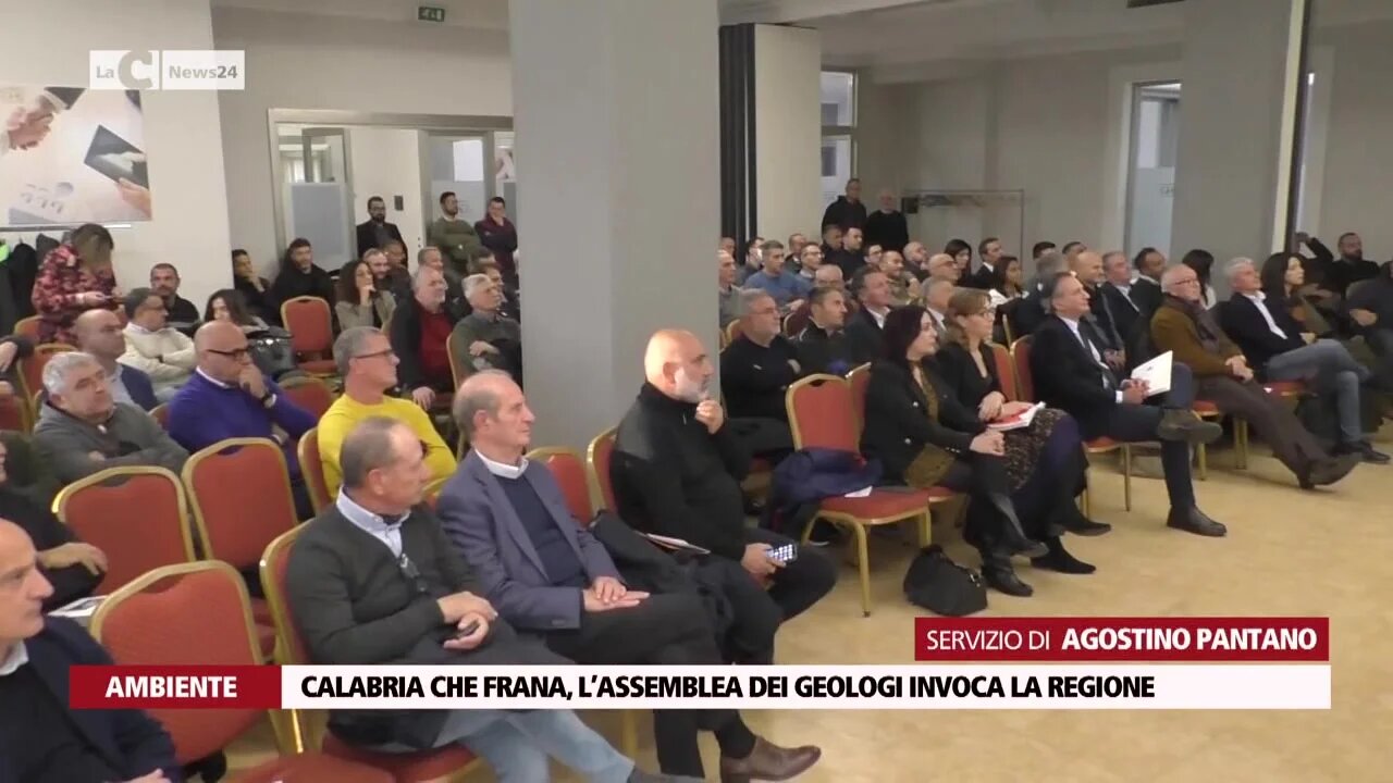 Calabria che frana, l’assemblea dei geologi invoca la regione