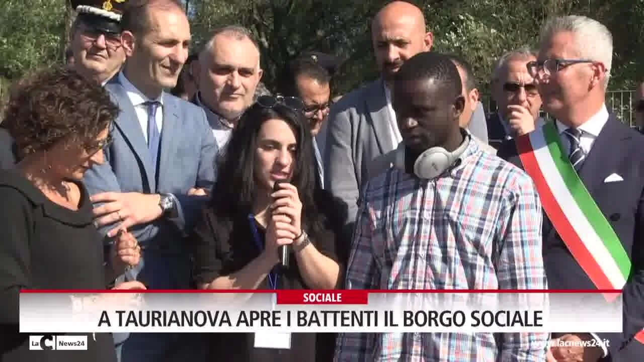 A Taurianova apre i battenti il borgo sociale