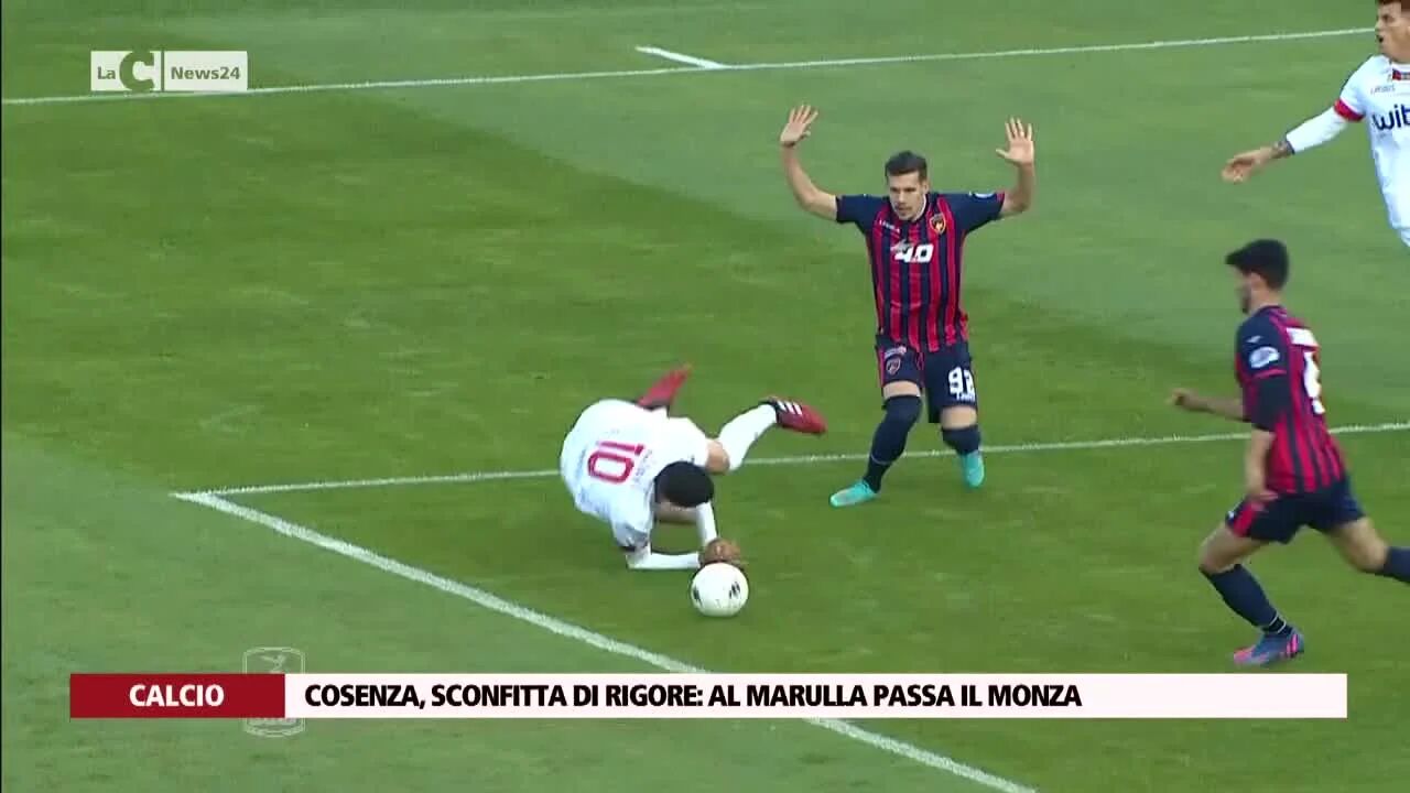 Cosenza, sconfitta di rigore: al Marulla passa il Monza