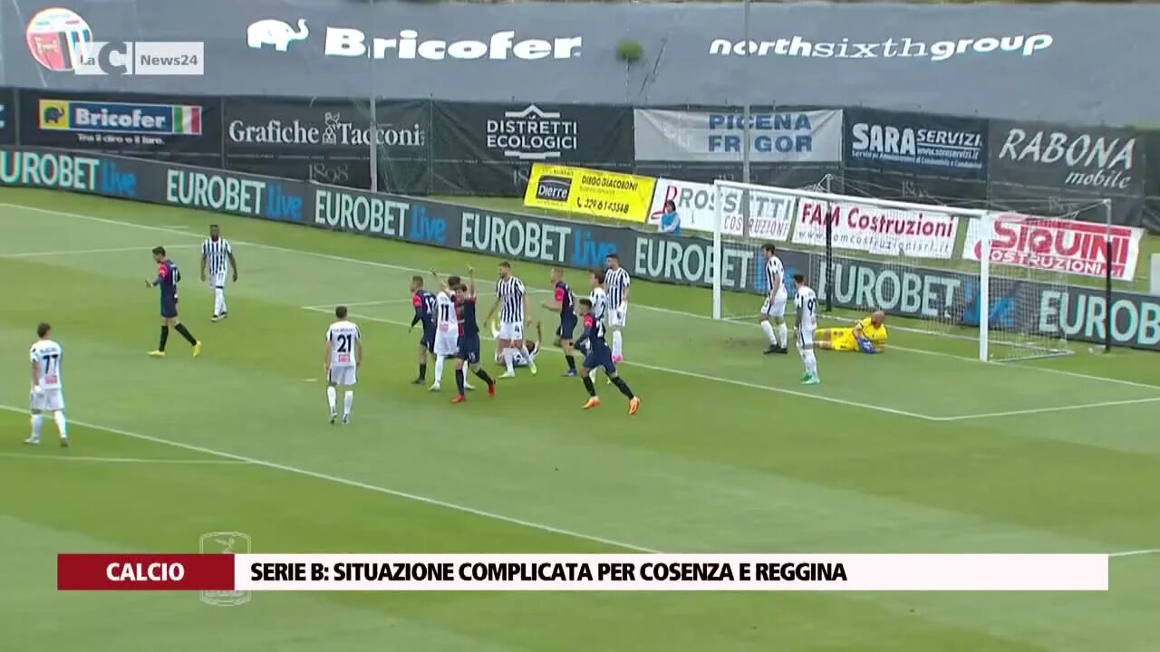 Serie B: situazione complicata per Cosenza e Reggina