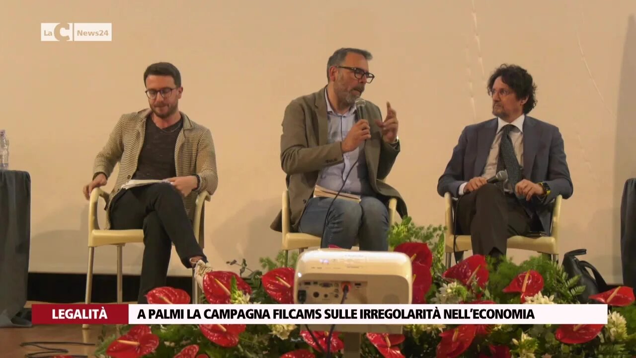 A Palmi la campagna Filcams sulle irregolarità nell’economia