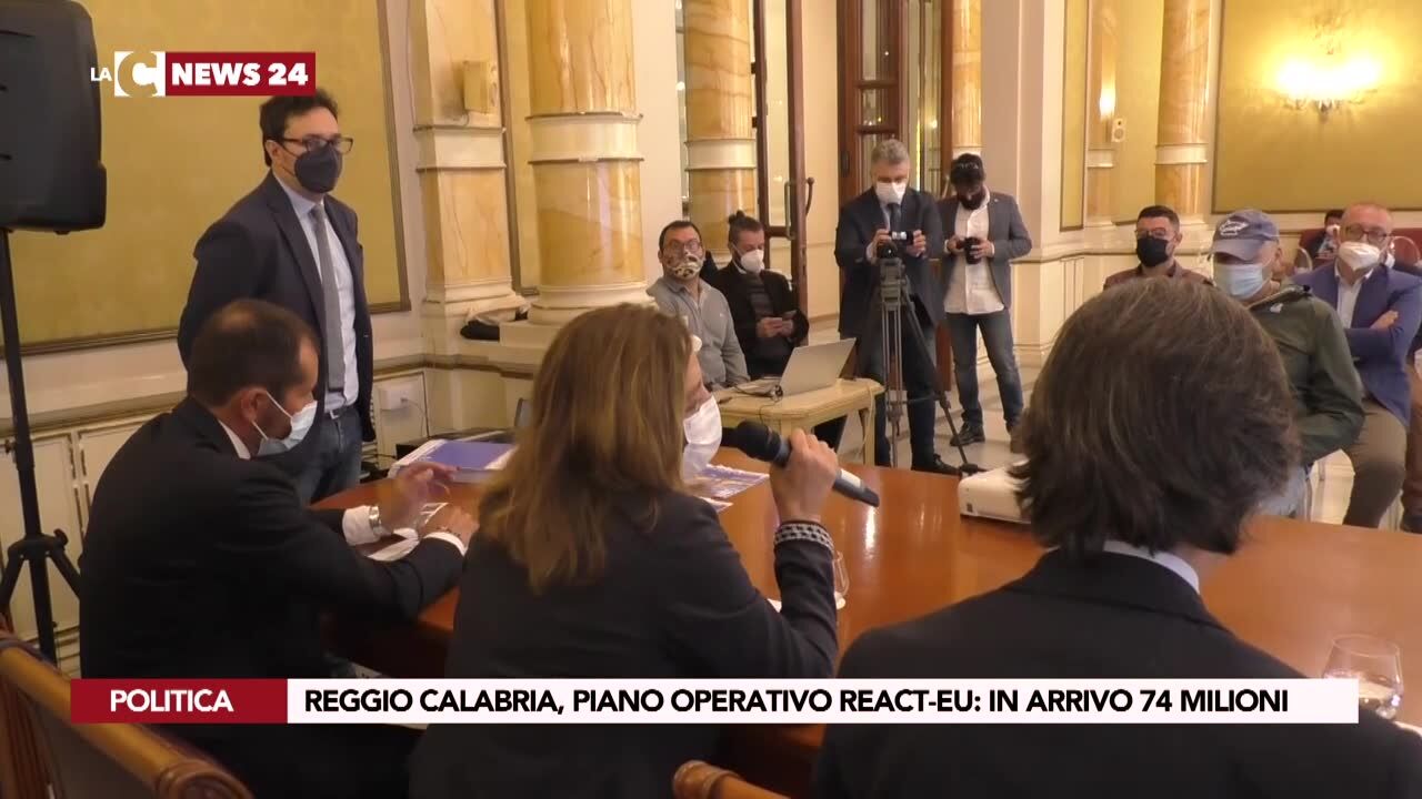 Reggio Calabria, piano operativo react-Eu: in arrivo 74 milioni
