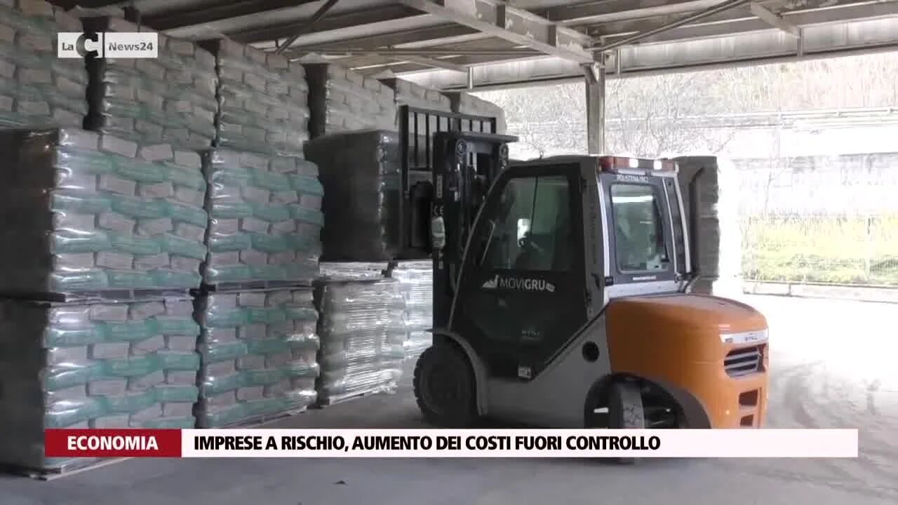 Imprese a rischio, aumento dei costi fuori controllo