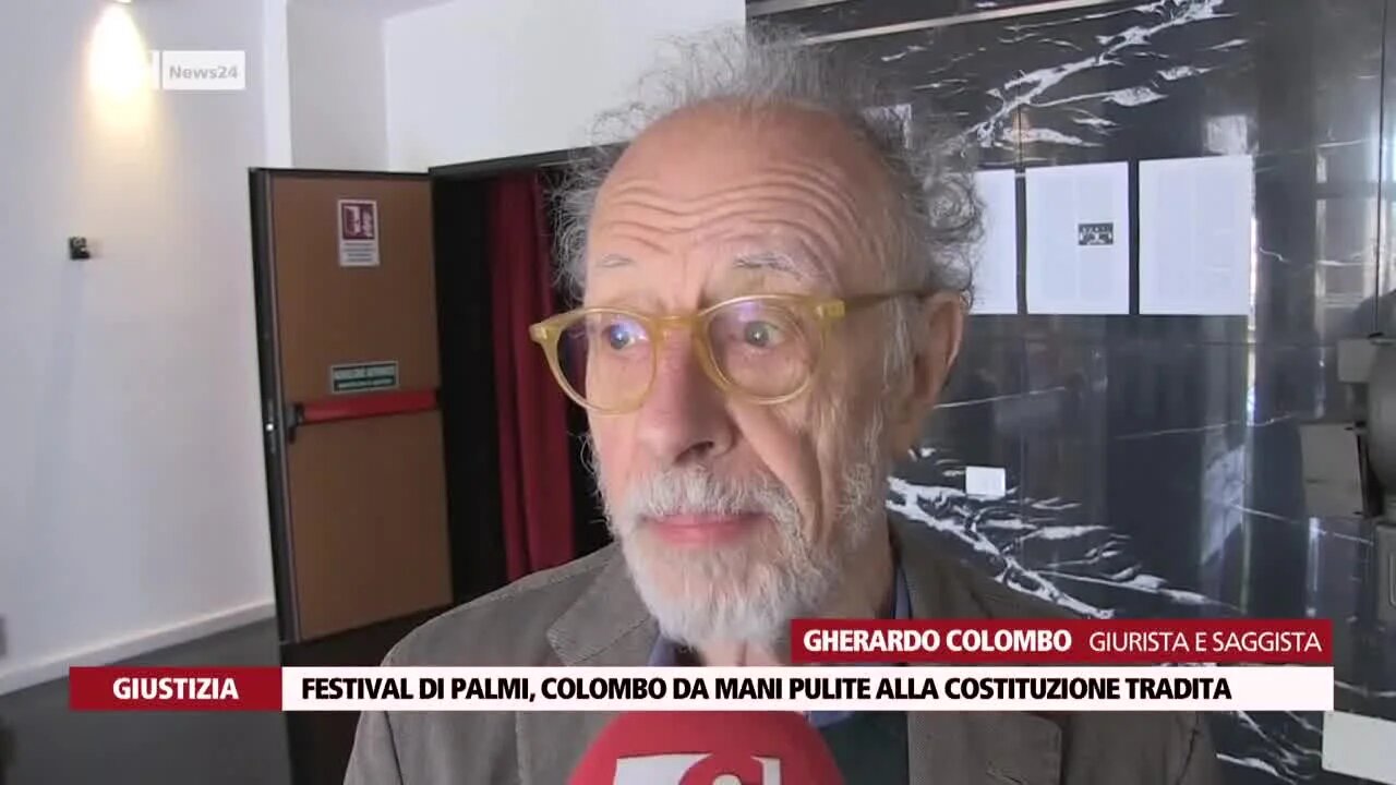 Festival di Palmi, Colombo da Mani pulite alla Costituzione tradita