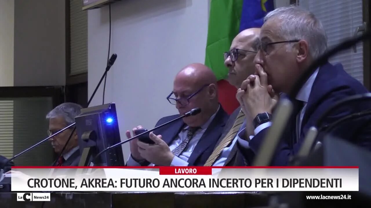 Crotone, Akrea: futuro ancora incerto per i dipendenti